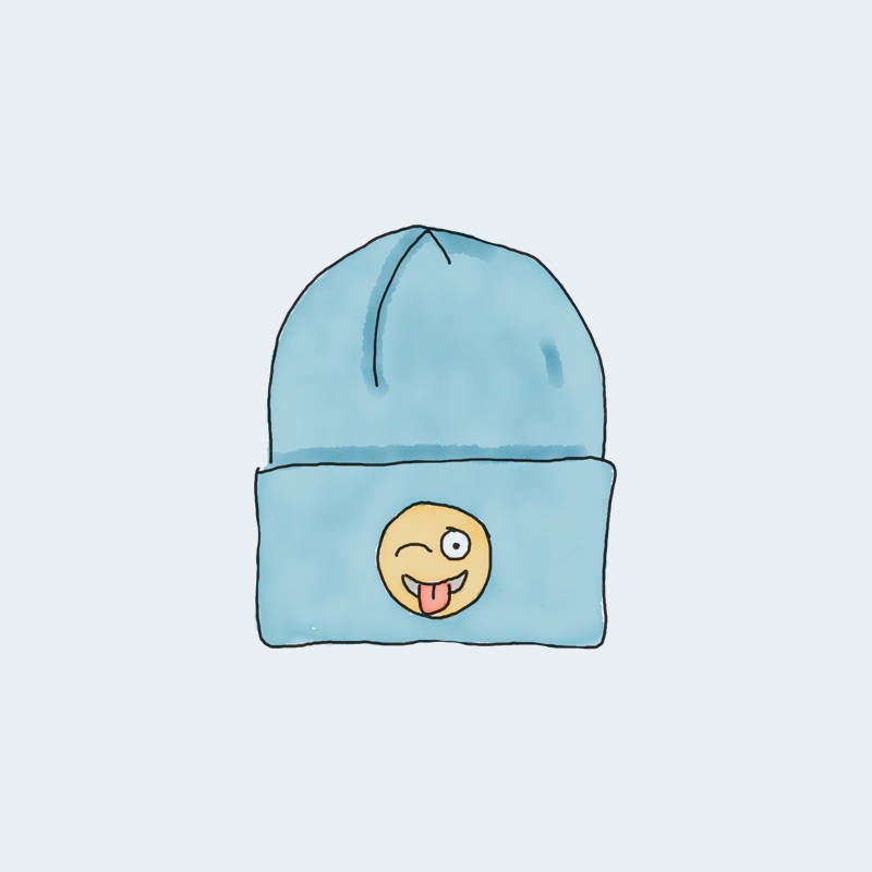 کلاه کودک – آبی, کوچک